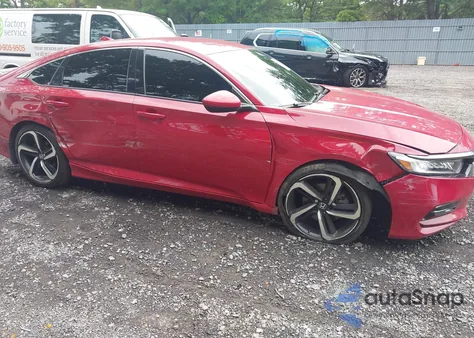 2019 Honda Accord Sport from USA, damaged, VIN 1HGCV1F31KA052547
